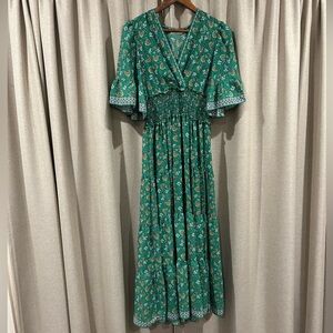 Max Studio Green Maxi Dress